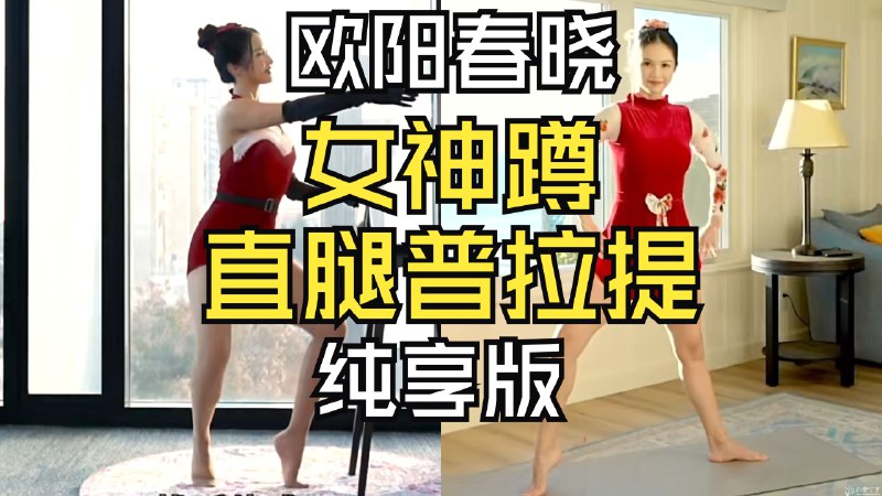 《欧阳春晓：30天维密普拉提居家瘦身课》每天15分钟高效燃脂，无需器械在家就能练