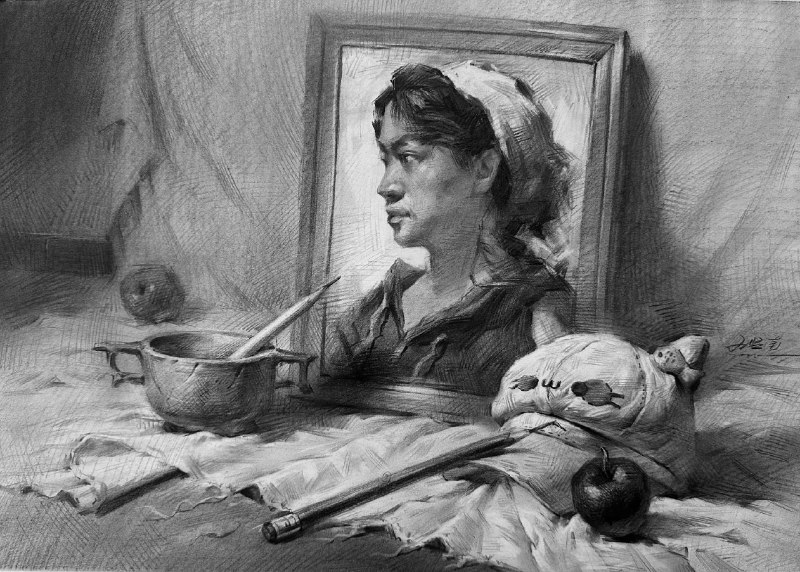 《素描初级》从线条到光影，本书带你轻松迈出素描第一步