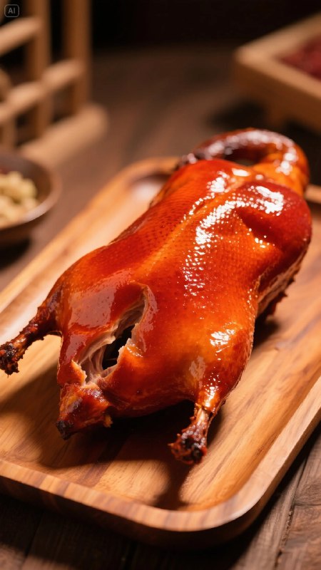 《北京烤鸭甜面酱配方》这款甜面酱配方精准还原北京烤鸭的经典风味，酱香浓郁且甜咸适中，巧妙加入香料提升层次感，无论是蘸食还是腌制都能让烤鸭口感升华，家庭制作也能轻松复刻地道滋味