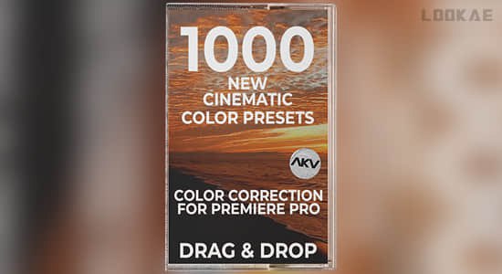 《大气电影视频调色PR预设1000+ColorPresets》本套预设库提供超过1000种专业电影级调色方案，涵盖多种风格与场景需求
