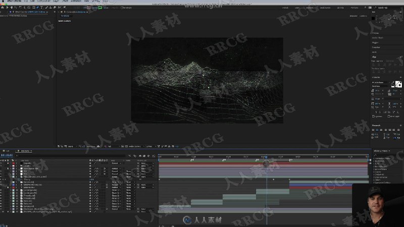 《C4D+AE动效视觉设计教程》本教程将带你掌握C4D与AE的无缝衔接技巧，从三维建模到动态合成，打造震撼视觉特效