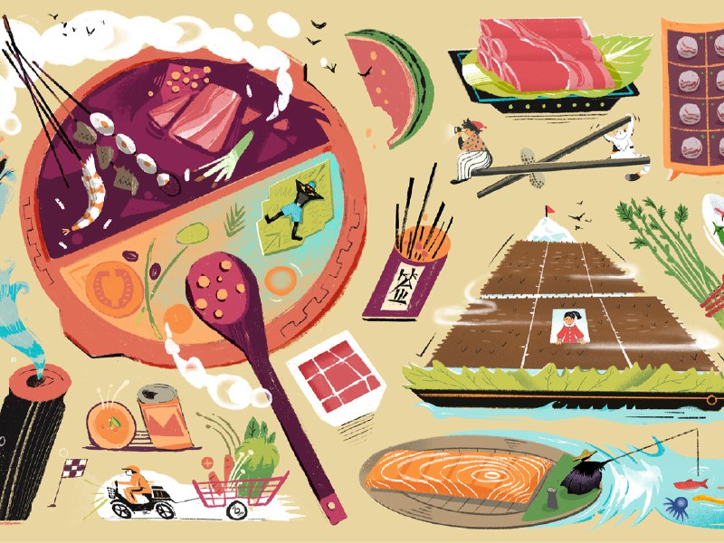 《iPad插画入门教学》从零开始掌握iPad插画技巧，详细讲解Procreate核心功能与实用笔刷，搭配丰富案例步骤拆解，轻松学会构图、上色与质感表现