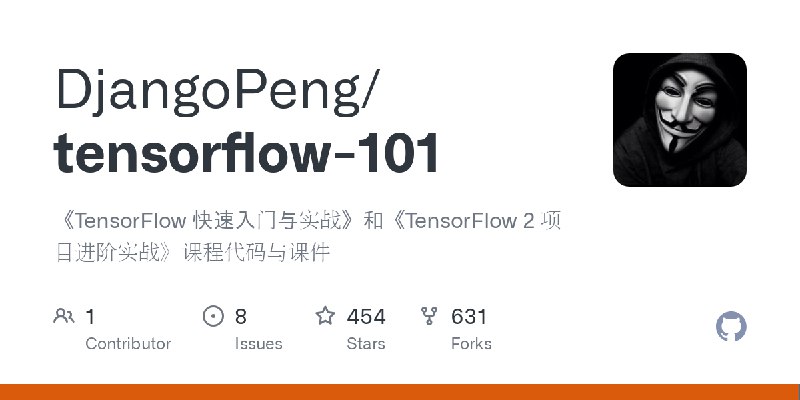 名称：《TensorFlow 快速入门与实战》|简介：TensorFlow 快速入门与实战汇集了多领域的知识，帮助你在生活与职业中找到更多的可能性