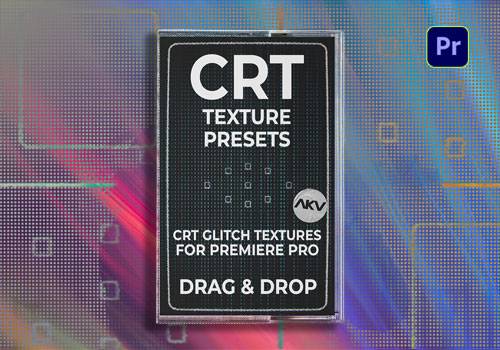 《PR预设-复古扫描线叠加视频特效CRTTexturePresets》这款预设能为视频快速添加逼真复古CRT扫描线效果，模拟老式显示器质感，轻松营造怀旧氛围