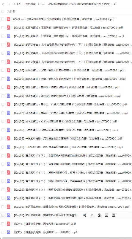 《立斩DreamOffer的完美简历心法》从零到一打造高竞争力简历，深度解析HR筛选逻辑与简历投递技巧，助你精准匹配岗位需求，避开常见误区，大幅提升面试邀约率