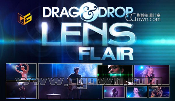 《25组镜头光晕特效LensFlair全高清素材1080P支持所有后期软件》精选25组全高清光晕特效，1080P画质细腻通透，适用于各类视频创作