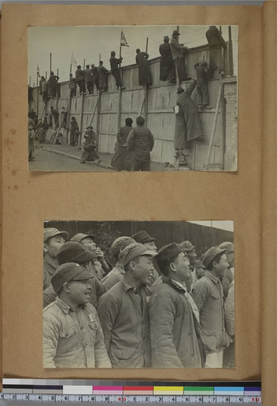 《武汉 北京 上海 抗日战争时期黑白老照片》一组珍贵的历史影像，真实记录了武汉、北京、上海三地在抗战时期的城市风貌与民众生活