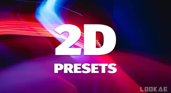 《PR预设图层动作缓入缓出旋转缩放动画 2D Animation Presets》这套预设包含多种动态效果，轻松拖拽即可应用