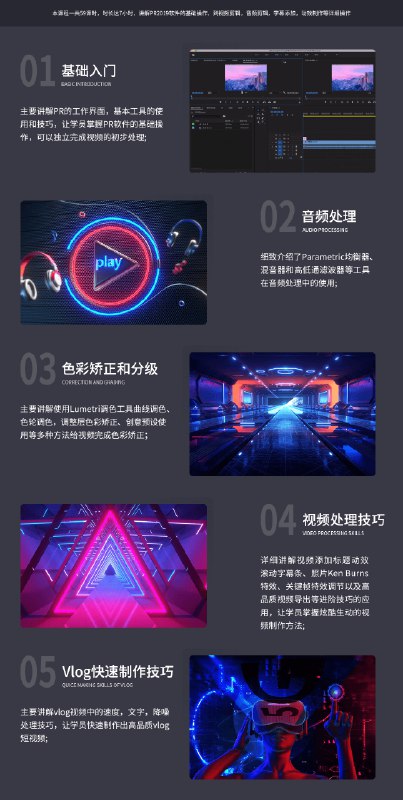 《Pr速成3小时学会视频剪辑》三小时从零到精通，掌握Pr核心剪辑技巧