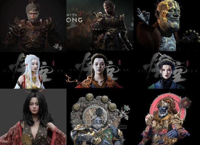 《Blender黑神话悟空3D模型系列合集》简介：本书提供了关于Blender黑神话悟空3D模型系列合集的深度解析，涵盖其发展背景、核心概念以及实际应用