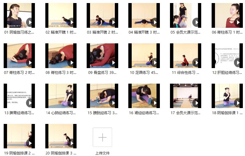 《景瑶阴瑜伽初级精进教培20课》课程专为零基础学员设计，通过20节系统课程深入阴瑜伽精髓，注重体式保持与呼吸配合，在舒缓伸展中释放身心压力，有效提升柔韧性并培养内在觉察力，引导学员在静态练习中找到平衡与宁静