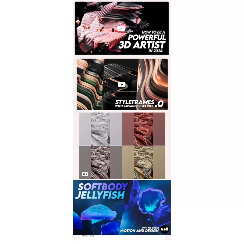 《A-Z系列C4D教学(国外)》本系列教程由国外顶尖设计师打造，从A到Z系统讲解Cinema 4D全流程