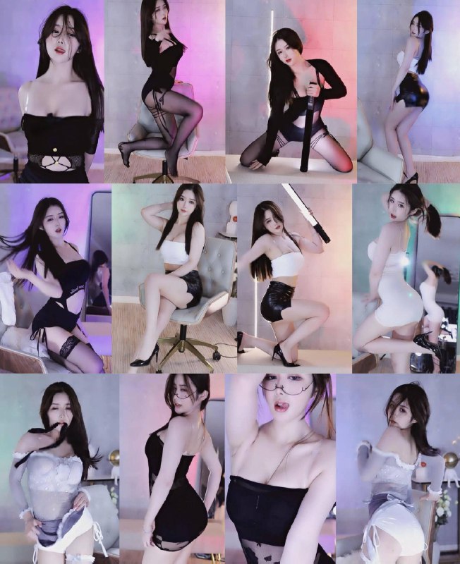 《猫崽崽·主播性感舞蹈·合集》猫崽崽化身性感舞姬，每一段舞蹈都充满魅力与张力