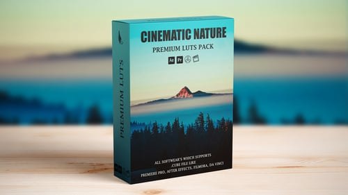 《CinematicNatureLUTsforYourNextFilm》电影级自然色调LUTs，轻松为您的影片注入专业色彩，提升视觉冲击力与叙事氛围