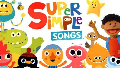 《英语启蒙儿歌SuperSimpleSongs》轻松学英语，快乐唱儿歌！SuperSimpleSongs用简单旋律和趣味动画帮助孩子快速掌握基础词汇和日常表达