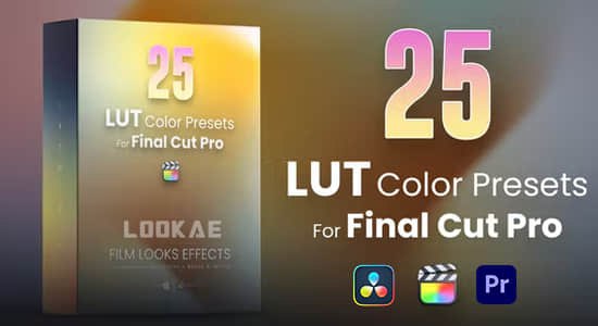 《25个LUTs调色预设43129044》精选25款电影级LUTs调色预设，一键快速提升视频质感，适用于多种场景风格，轻松实现专业影视色调效果